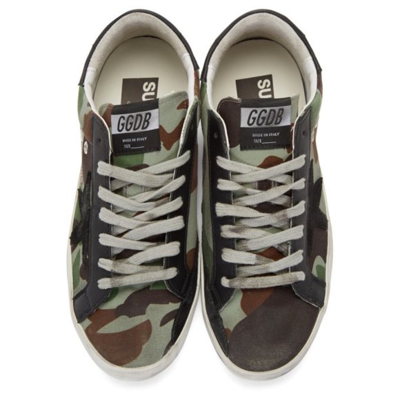 Golden Goose Military Camo Parka 9LApa-m50271389024 メンズ 